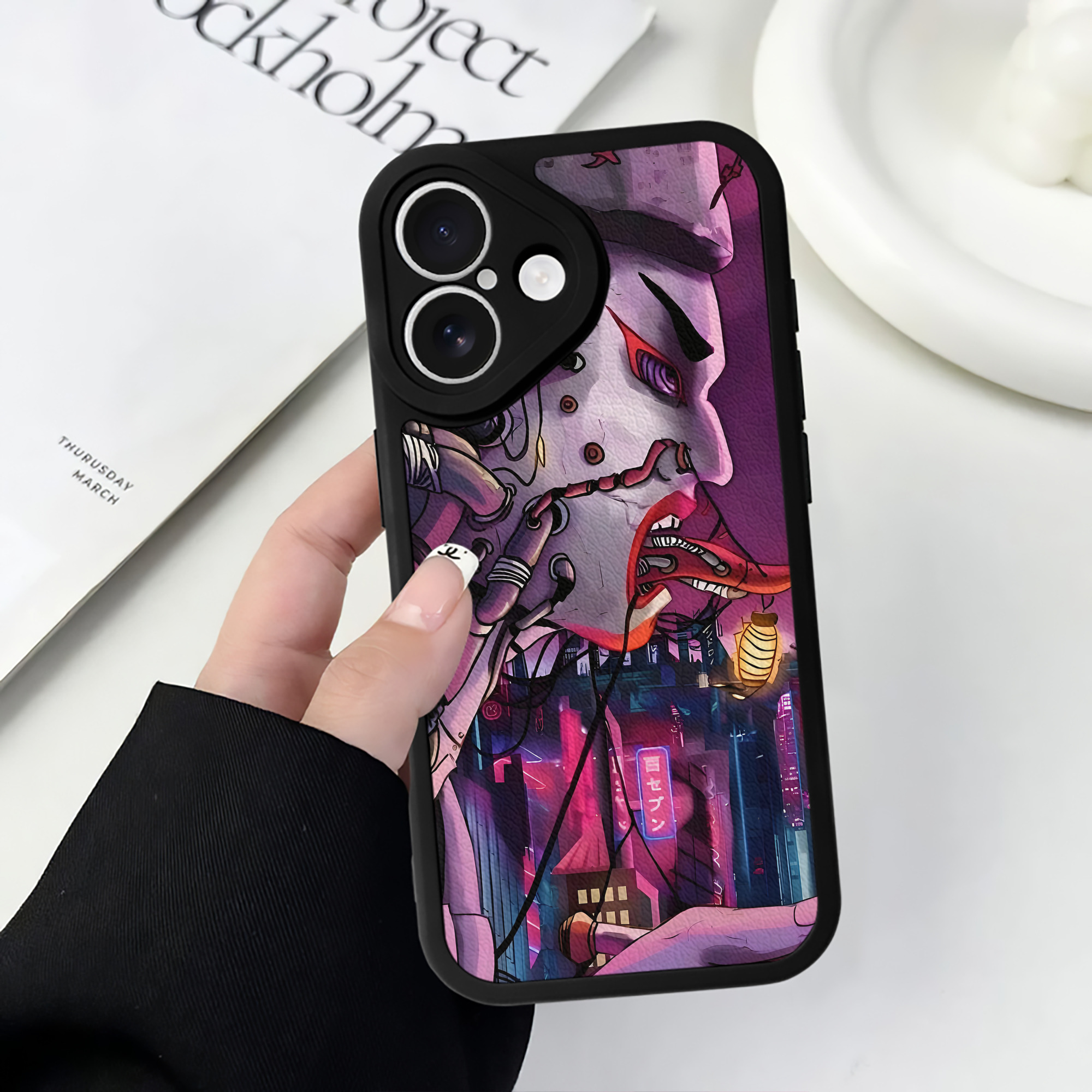 （画像用） NARUTO -ナルト- NARUTO -ナルト- 疾風伝 【iPhone 16シリーズ対応】シリコンスマホケース（レザー調） 材質：シリコン